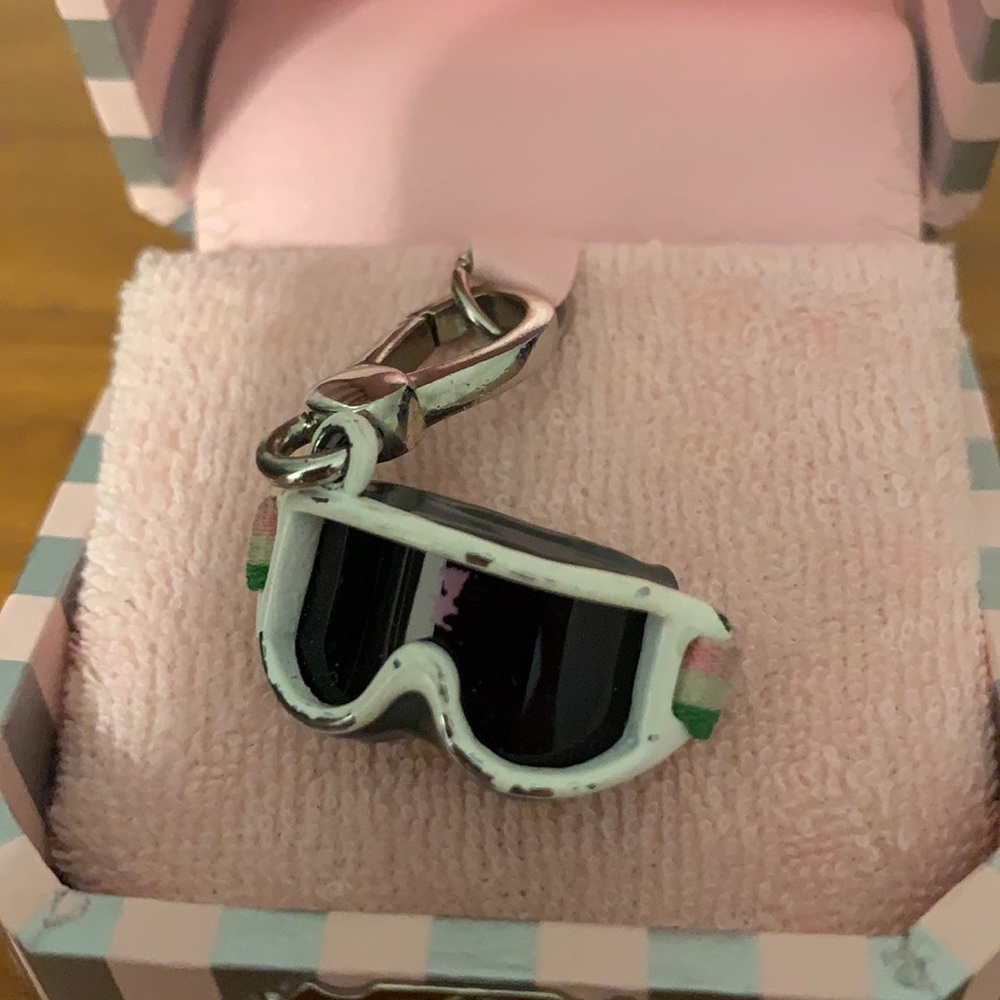 Juicy Couture Silver Ski Goggles 🥽 Charm